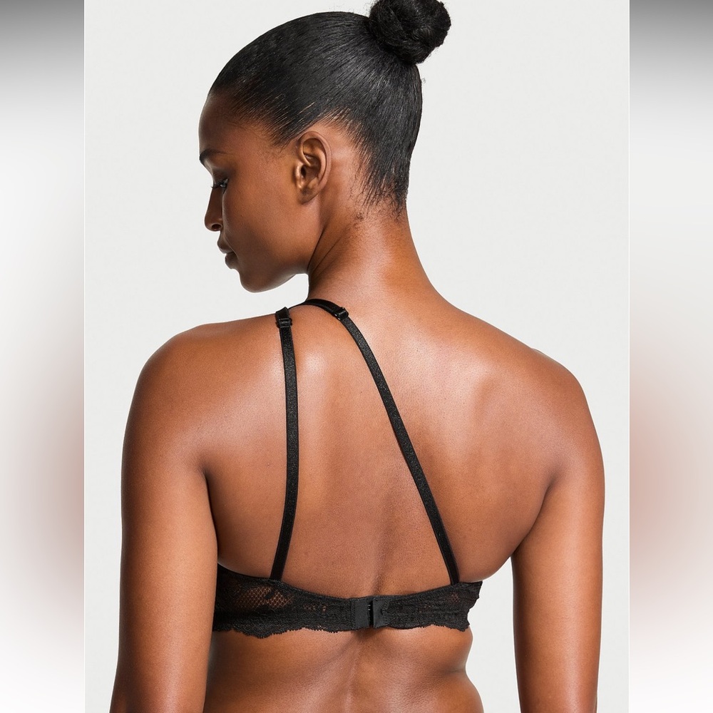 Victoria's Secret Dream Angles Twinkle lace one-shoulder Monowire Bra - Picture 6 of 11